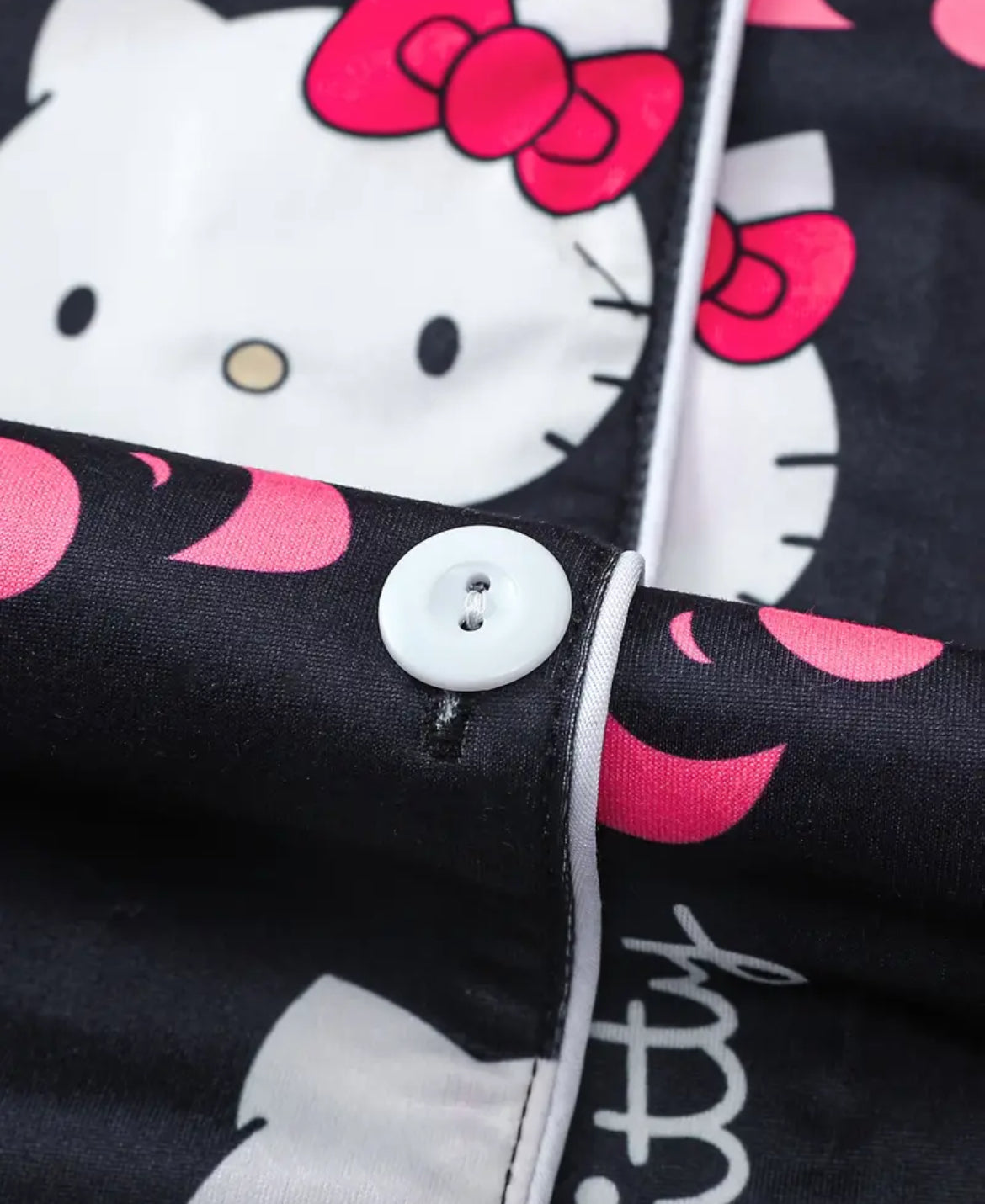 Pijama Kitty Negra