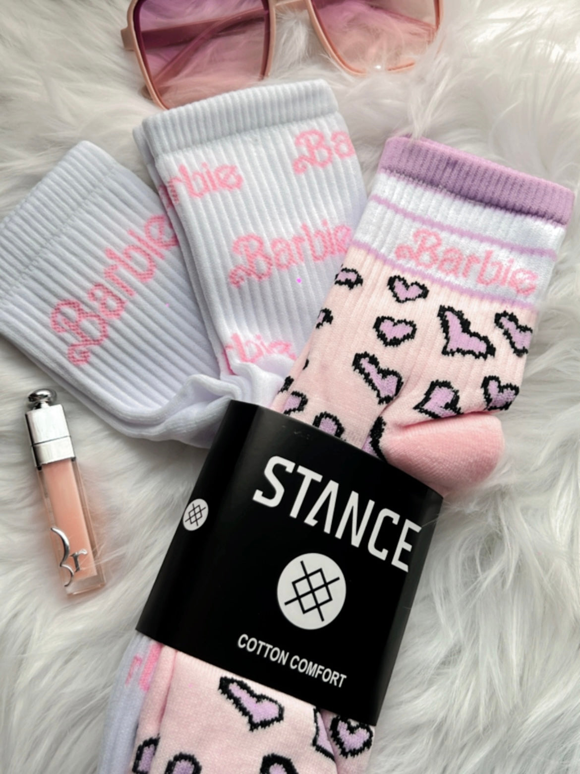 3 pares de calcetines Barbie