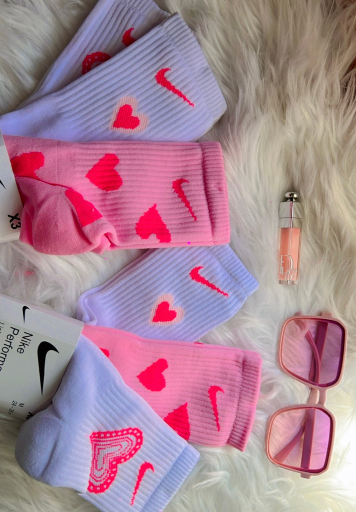 3 pares de calcetines Love