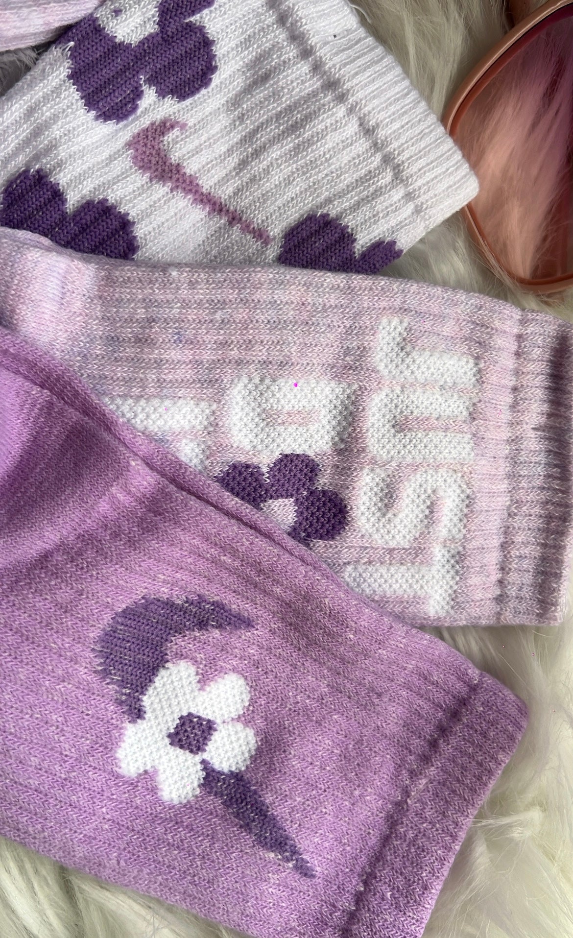 3 pares de calcetines Lila kiut
