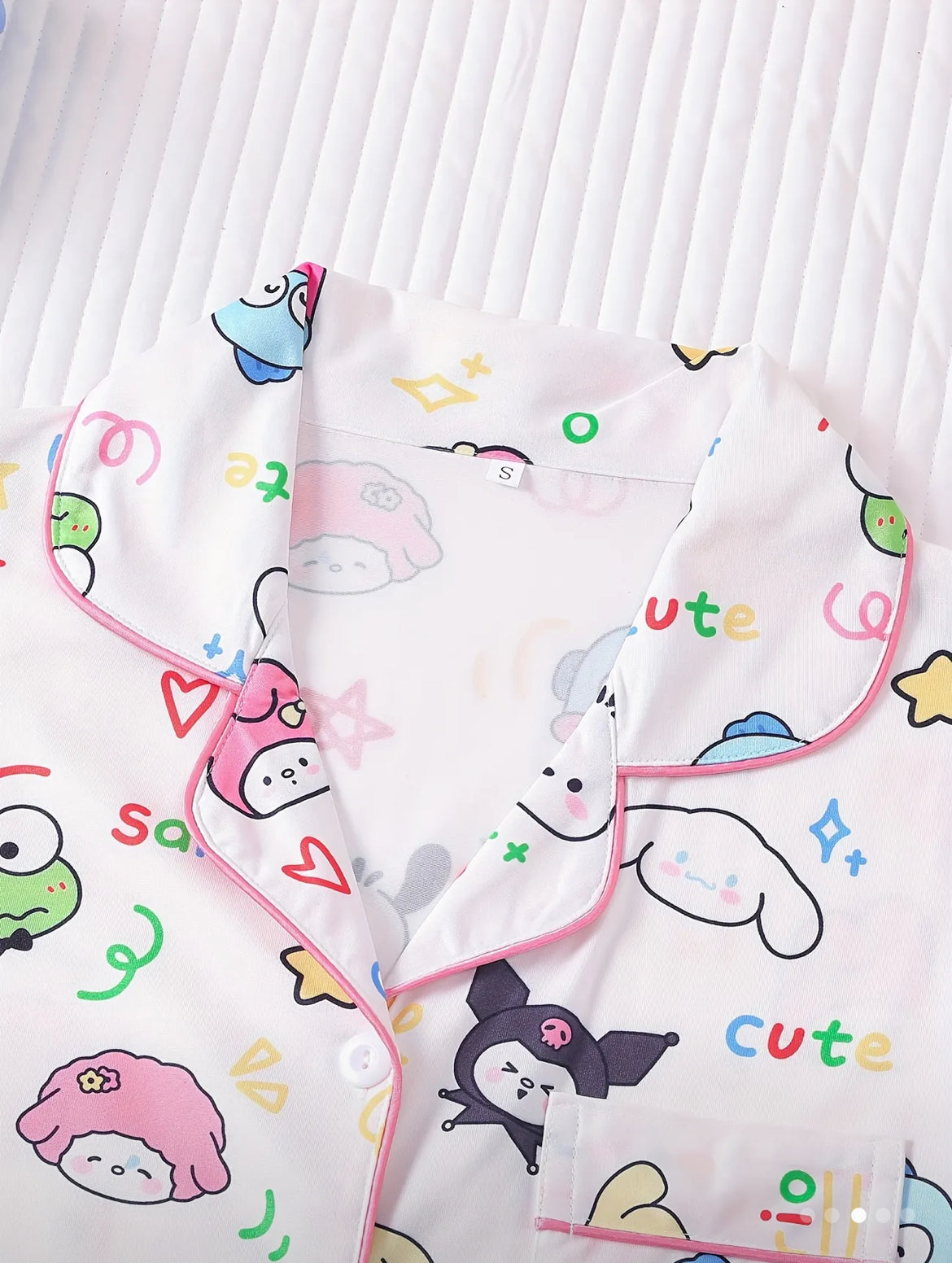 Pijama Cute blanca