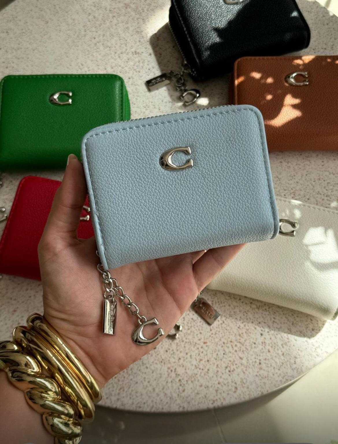Cartera coach blue 🩵