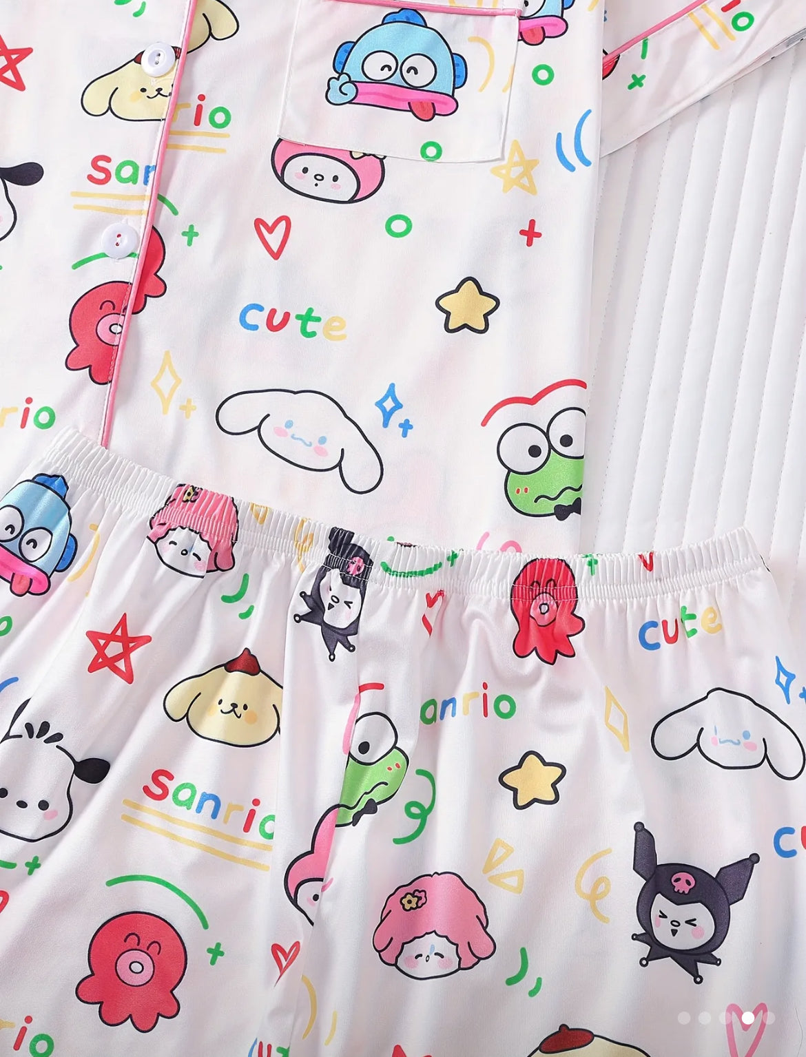 Pijama Cute blanca