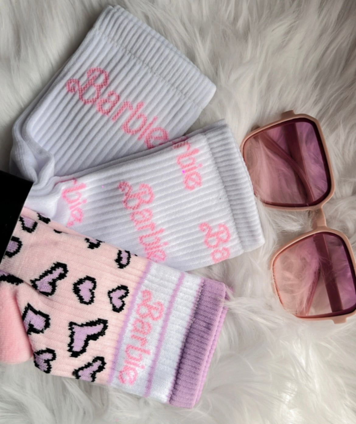 3 pares de calcetines Barbie