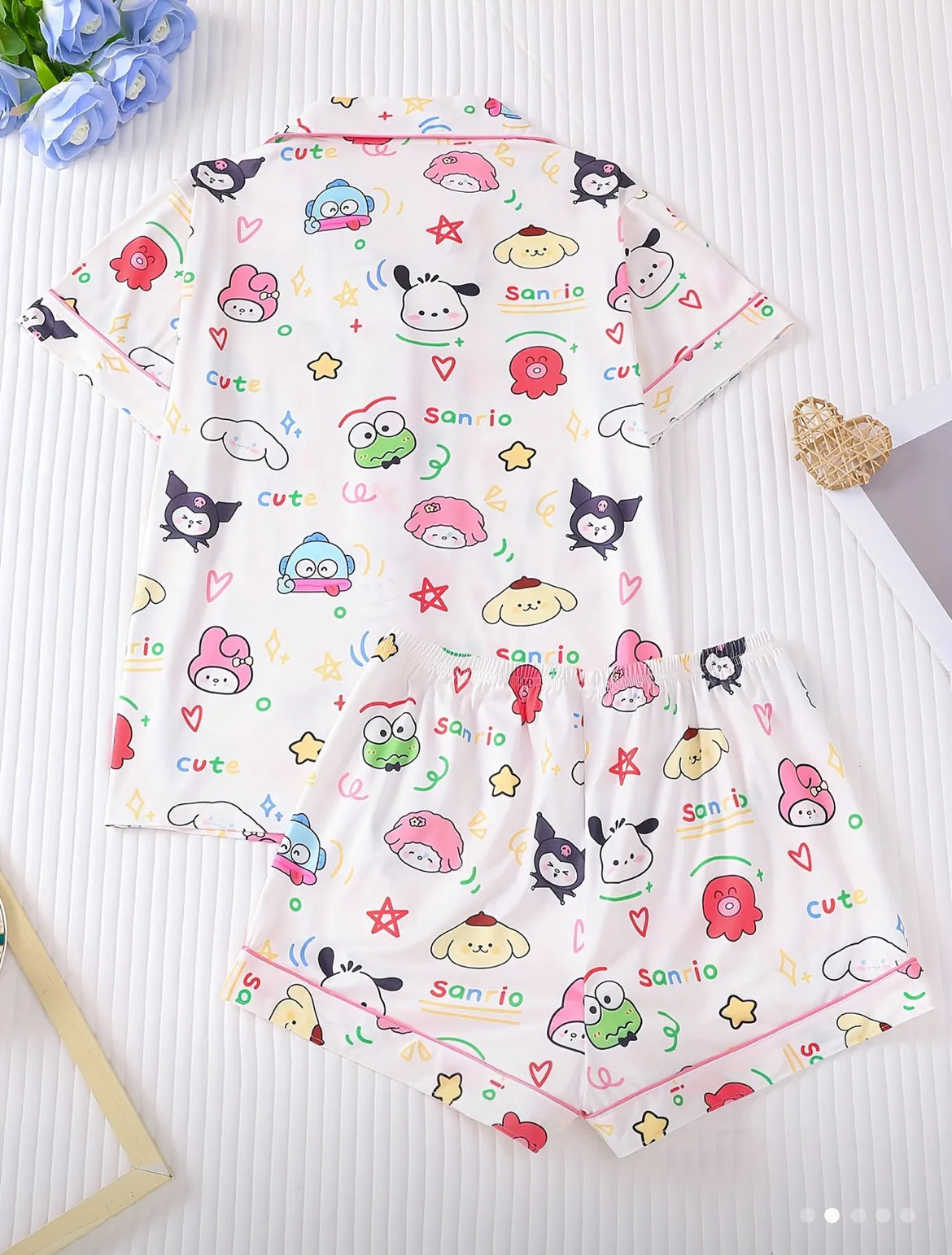 Pijama Cute blanca