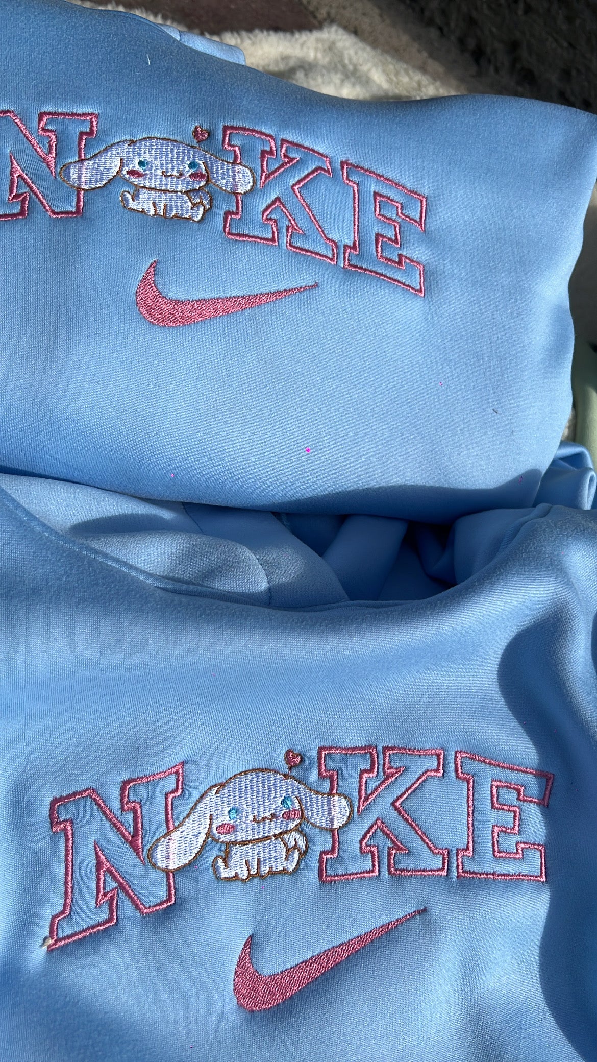 Sudadera Nike Cinnamoroll 🩵🩷