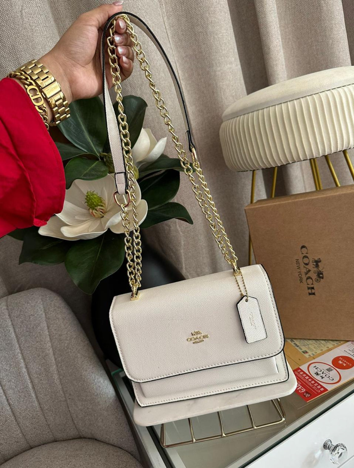 Bolsa Coach Klare Blanca 🤍