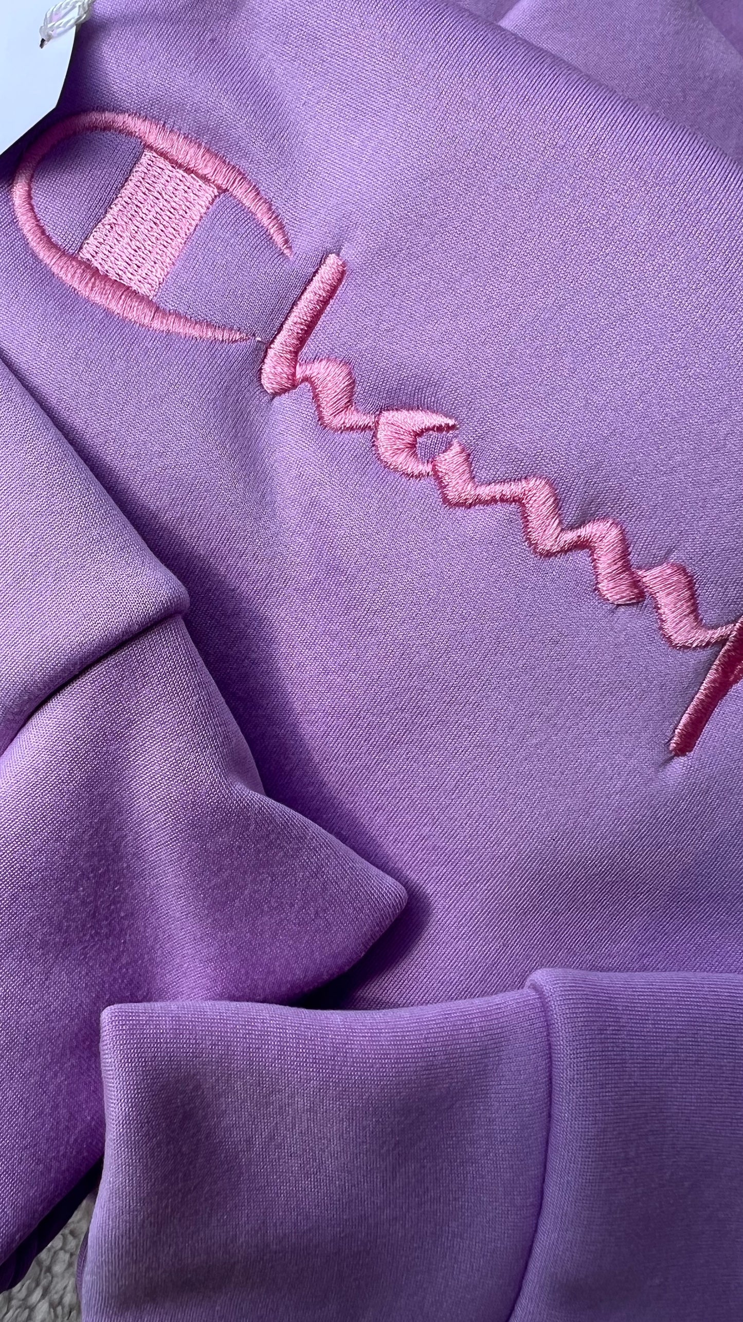 Sudadera Champion Lila Pink 💜🩷