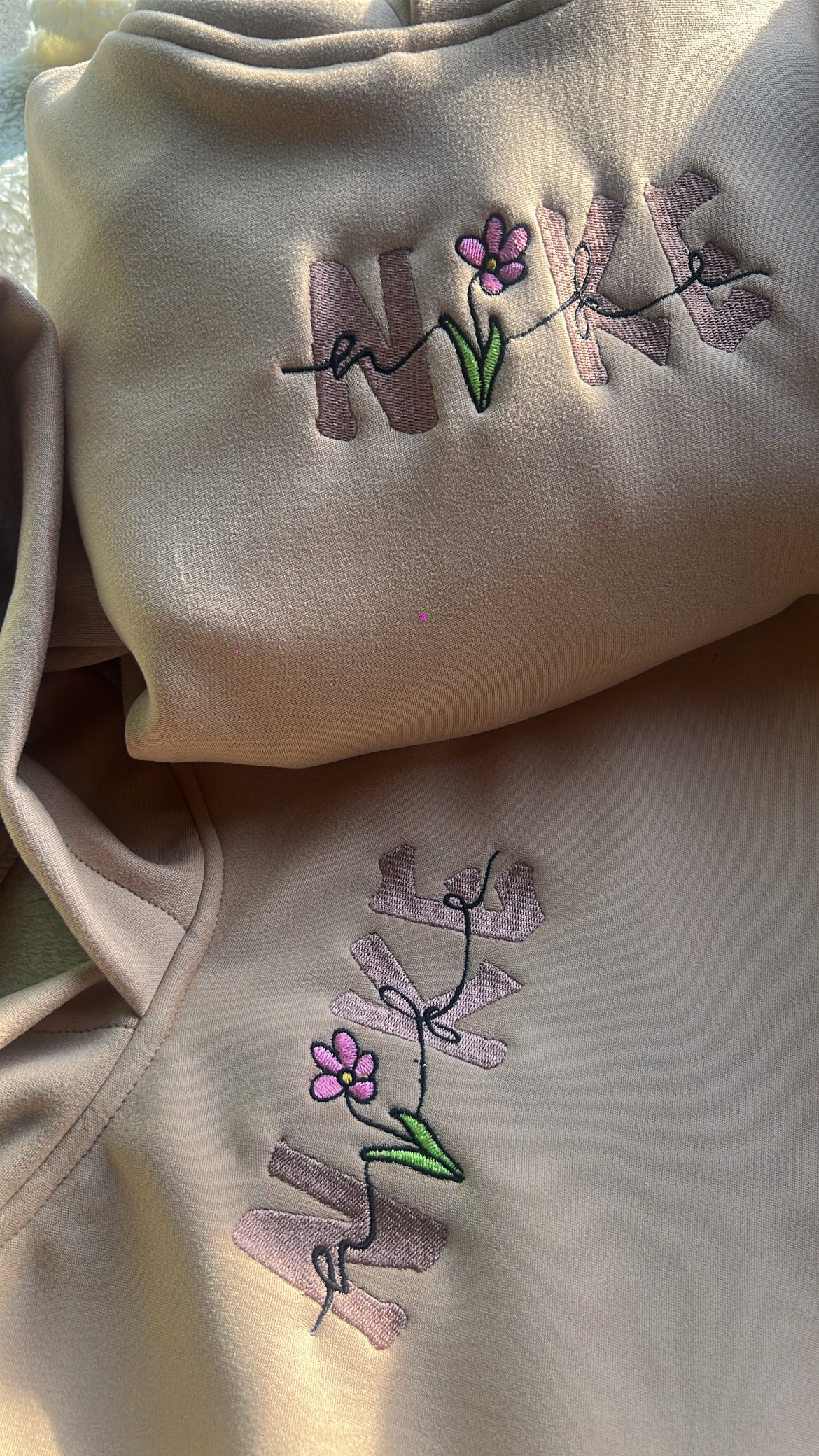 Sudadera Nike Flower 🤎
