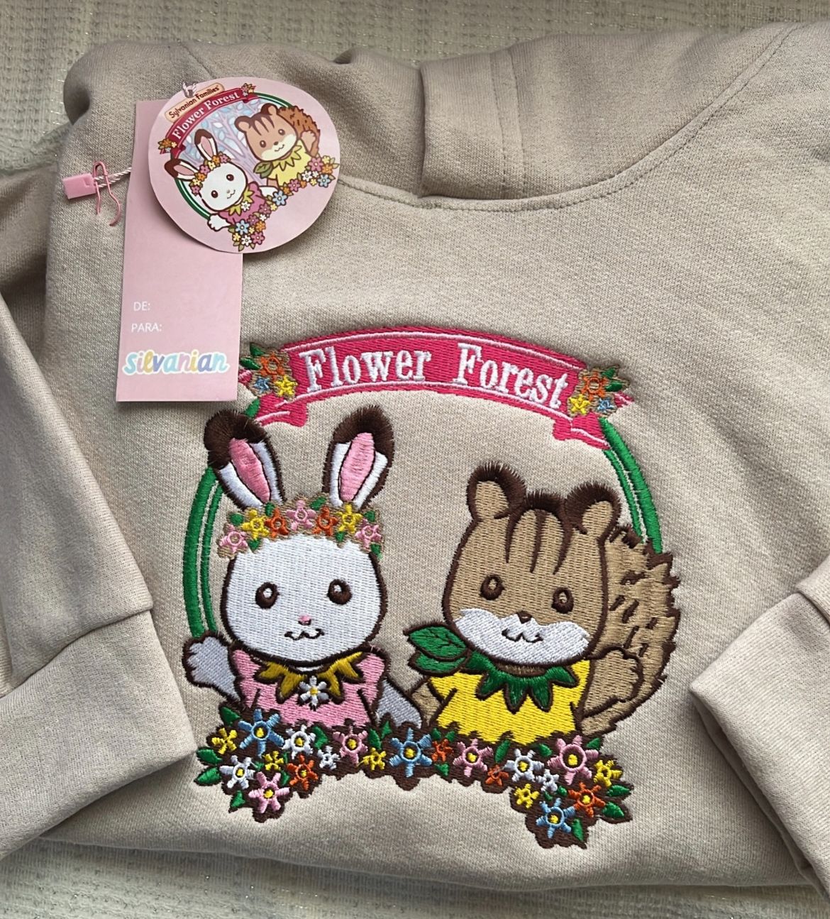 Sudadera Bordada Sylvanian
