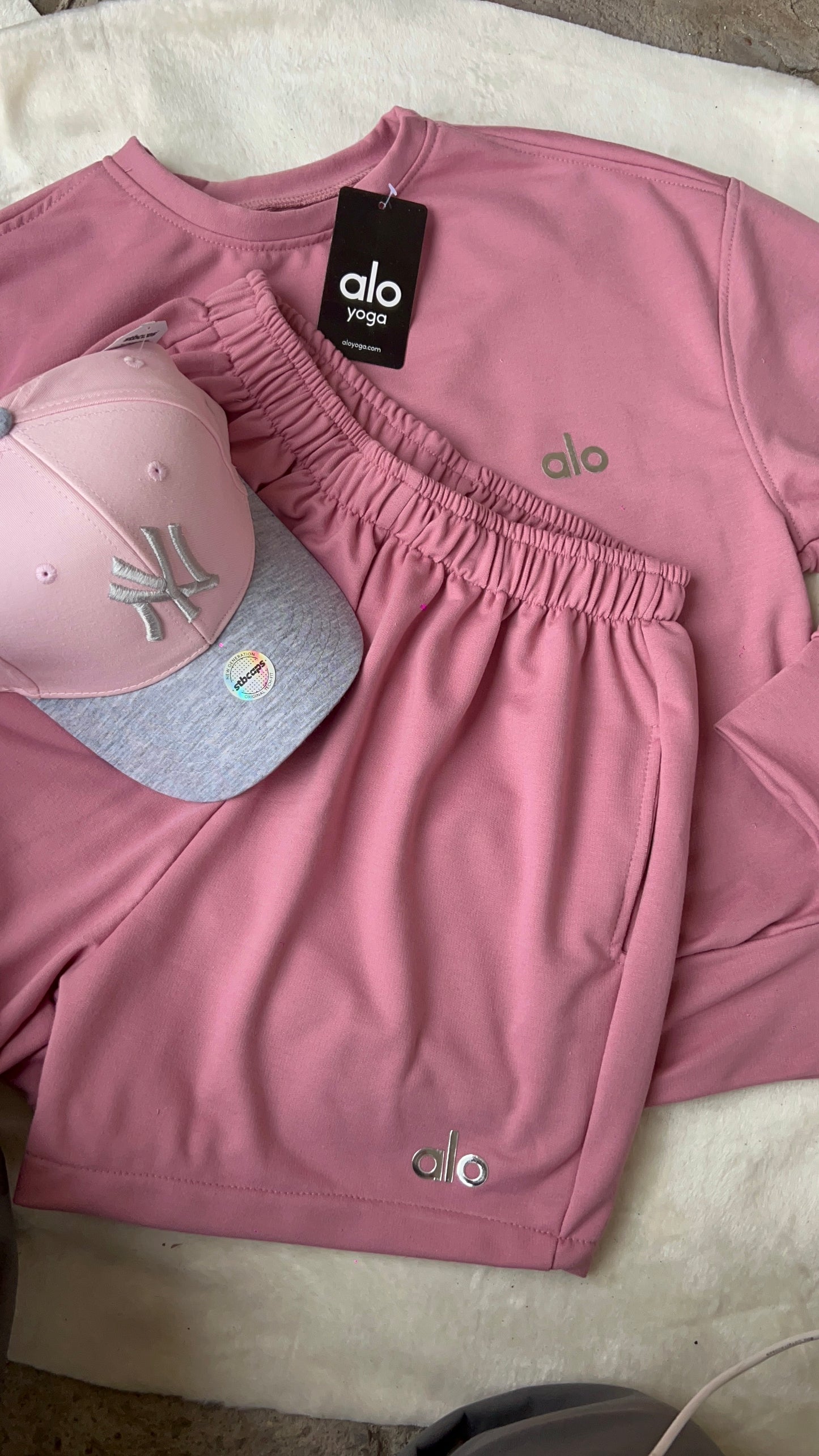 Conjunto Alo 2 piezas (sudadera y short)