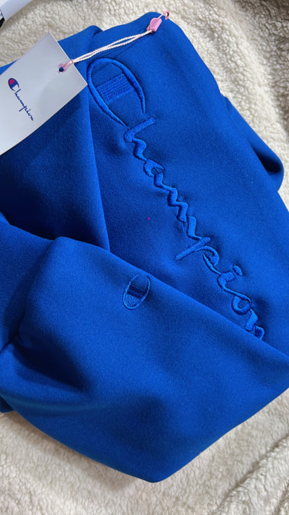 Sudadera Champion Azul Rey  💙