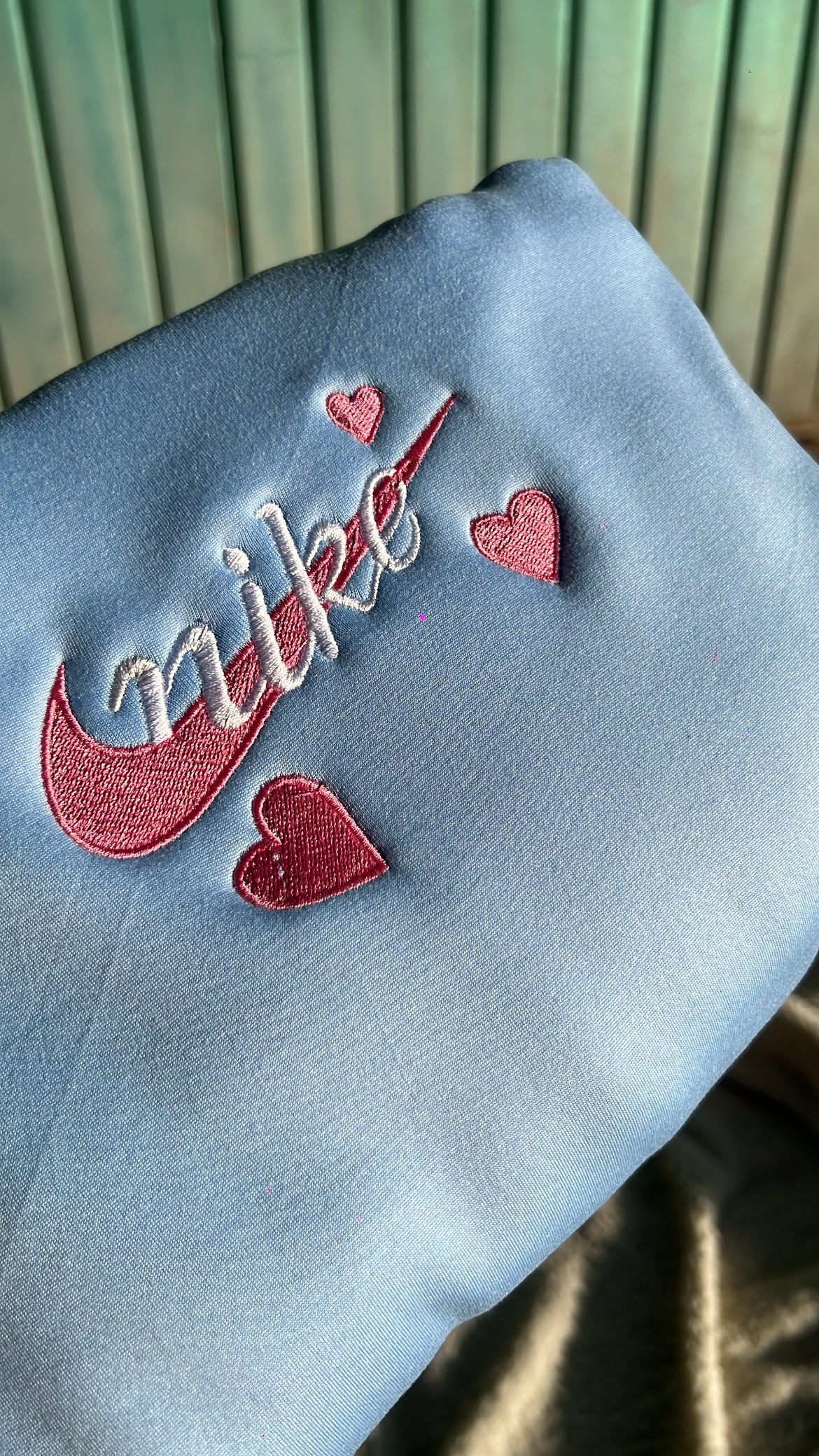 Sudadera Nike corazón azul pink 💖