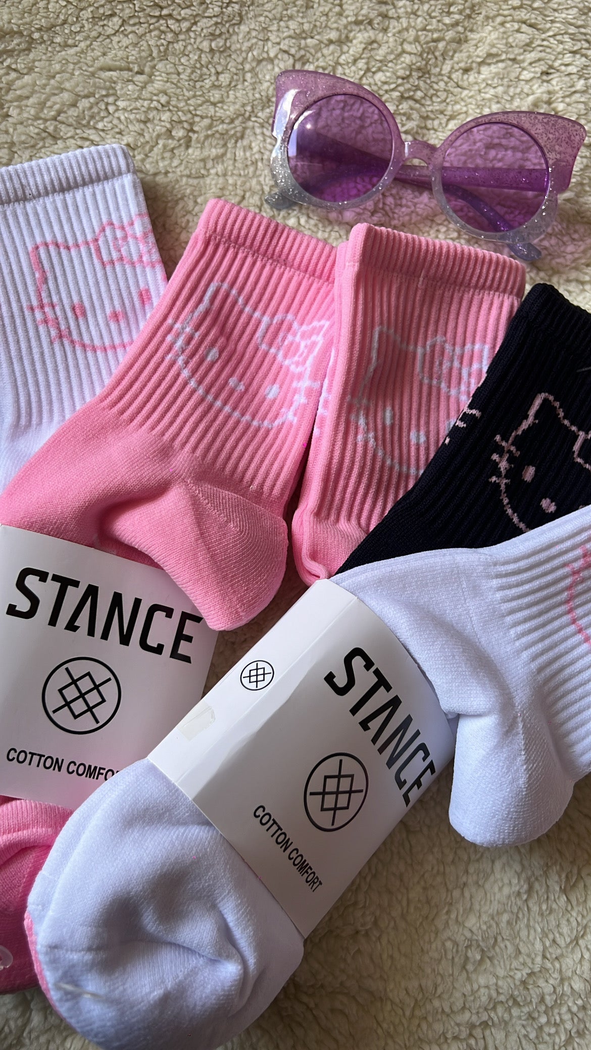 3 pares de calcetines Kitty