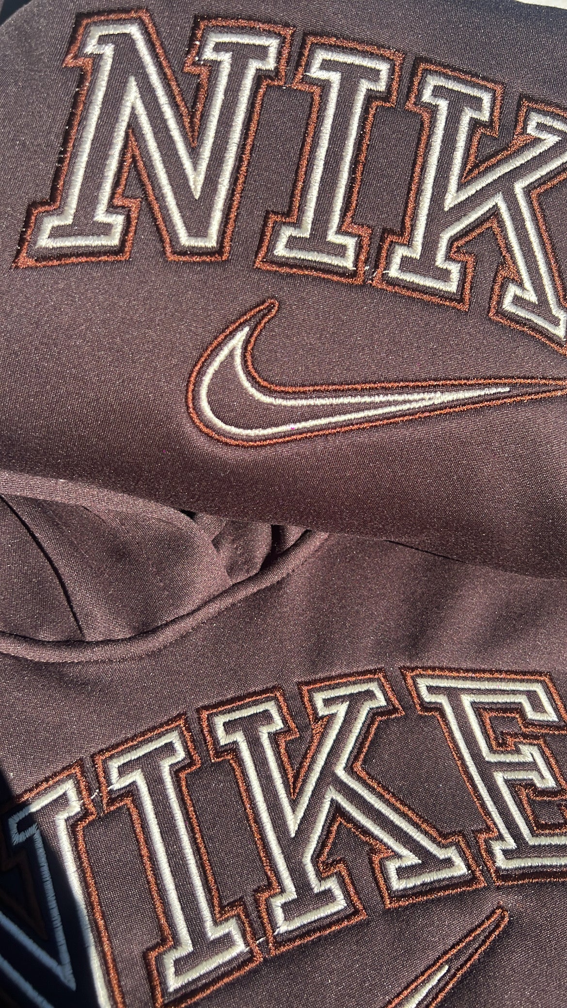 Sudadera Capuchina café