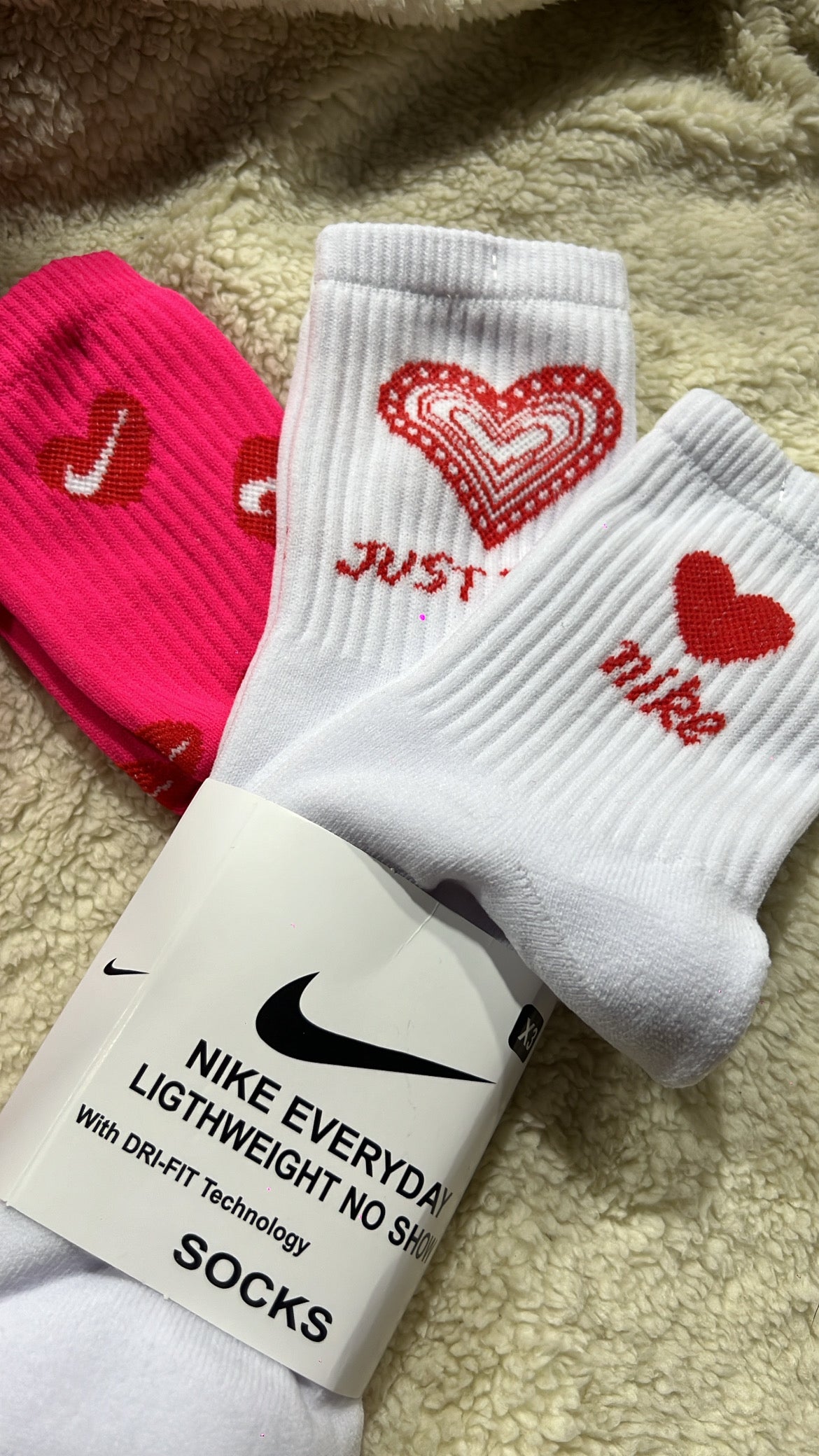 3 pares de calcetines Corazones Love ❤️ ✨