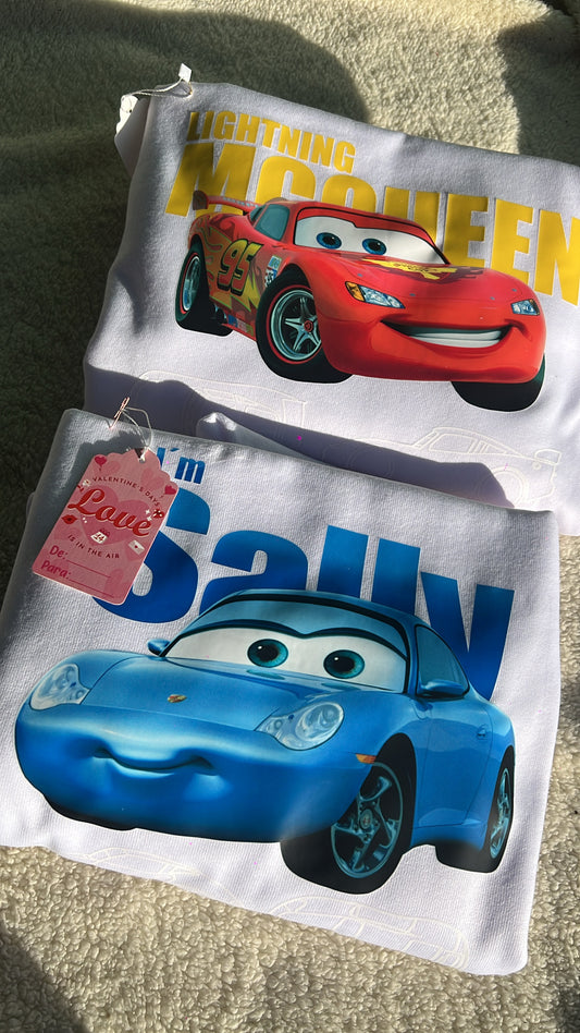 Sudadera Dúo Cars estampado
