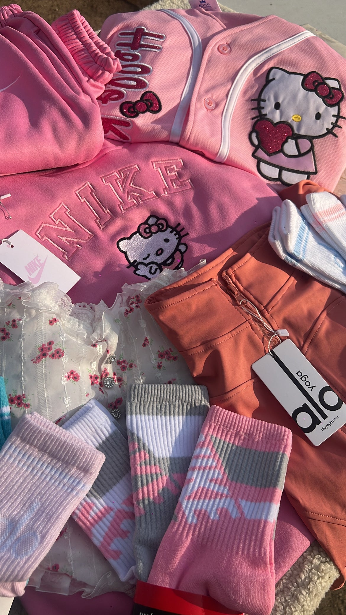 Lote Nike KITTY pink +14 piezas +ENVIO GRATIS