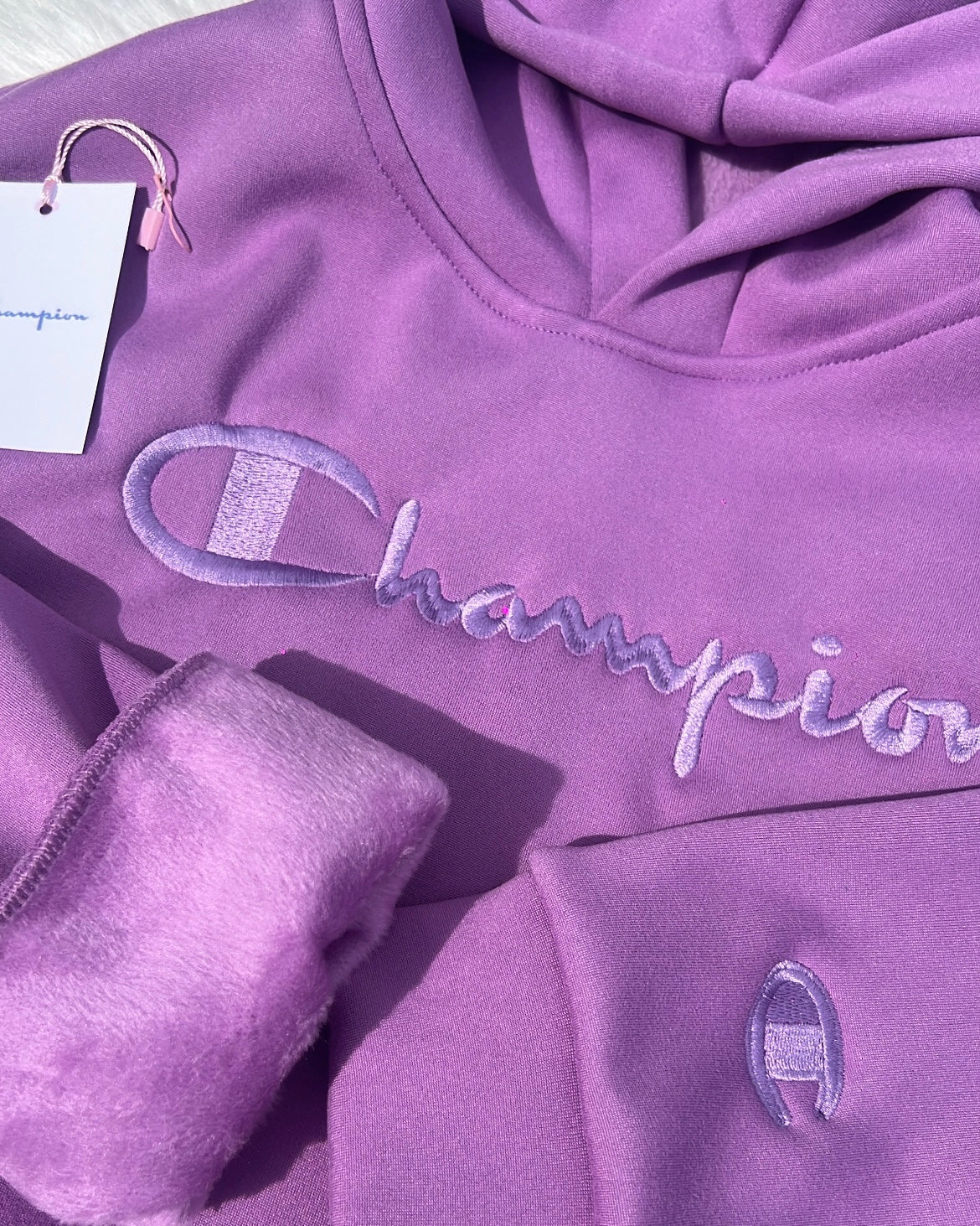 Sudadera Champion Lila