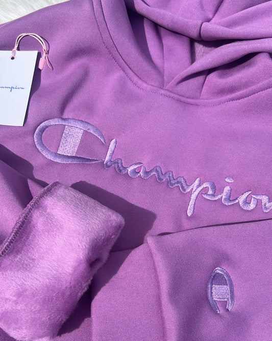 Sudadera Champion Lila