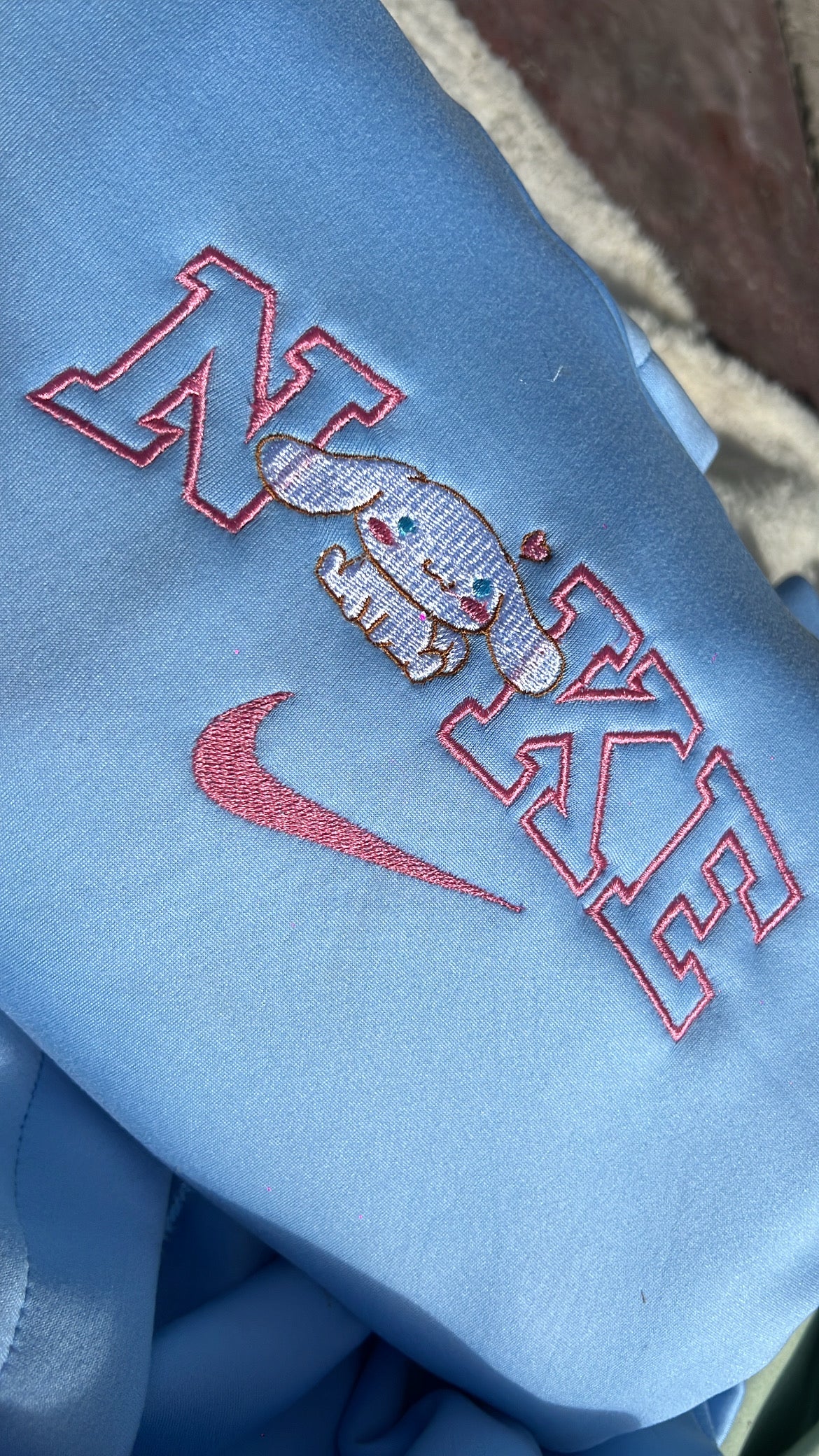 Sudadera Nike Cinnamoroll 🩵🩷