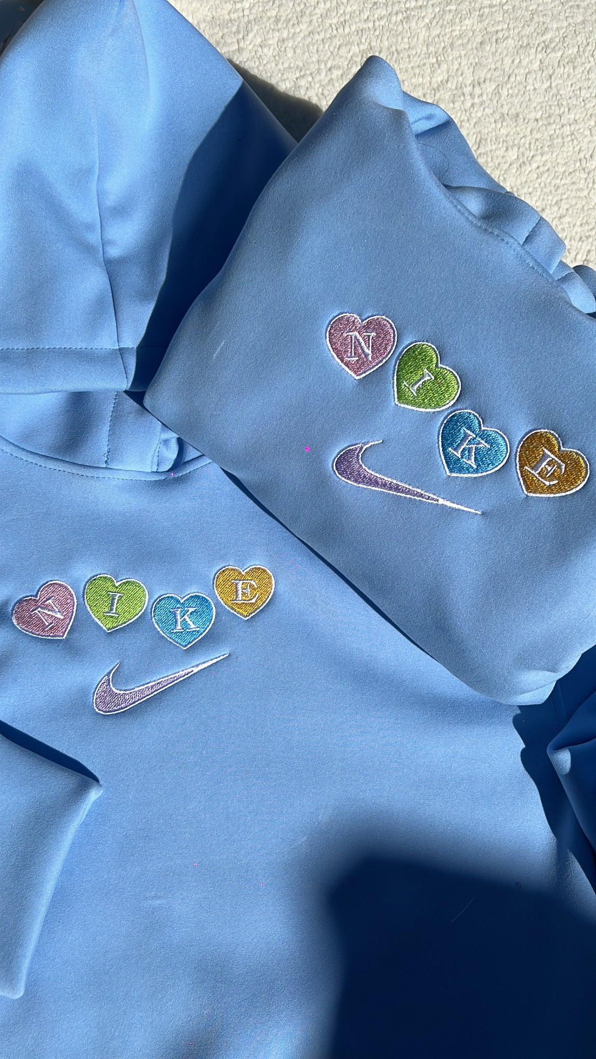 Sudadera Corazones 🩵💚🩷