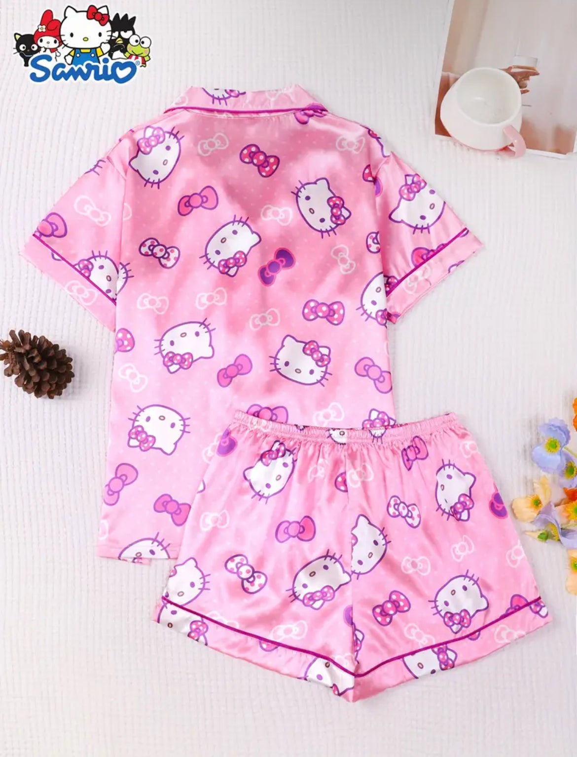 Pijama Kitty pink no tiene talla