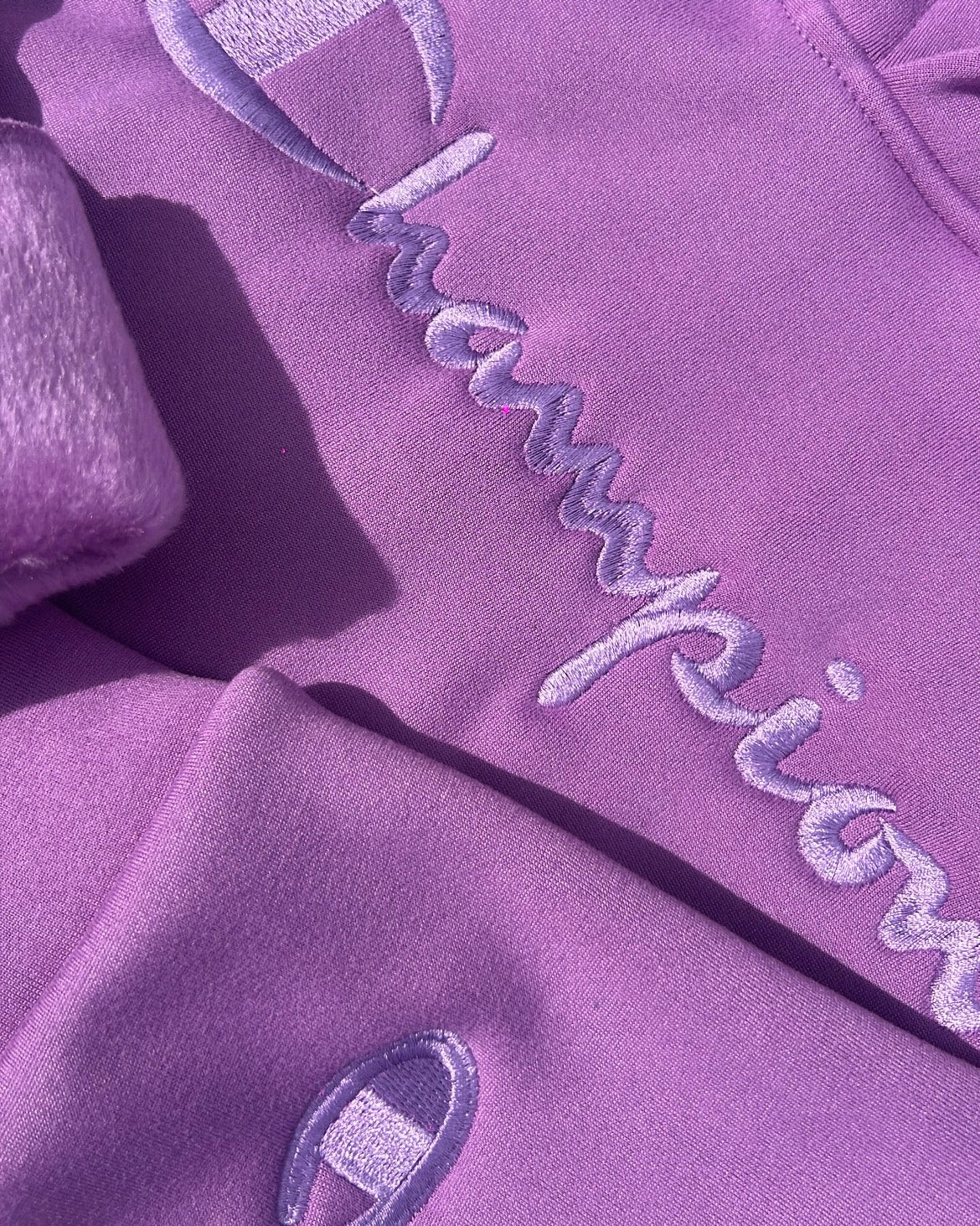 Sudadera Champion Lila