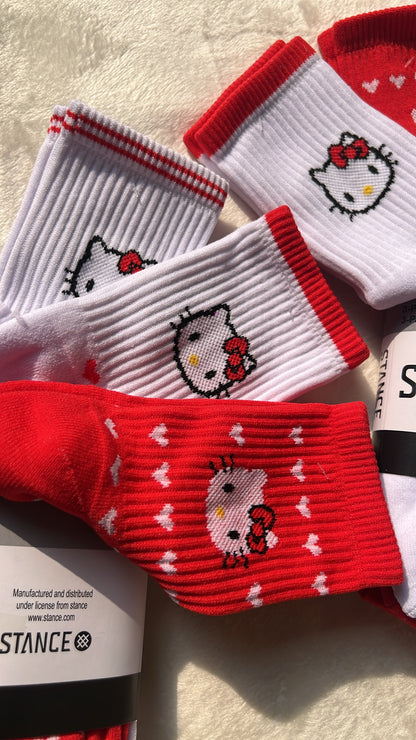 3 pares de calcetines Kitty corazones ♥️