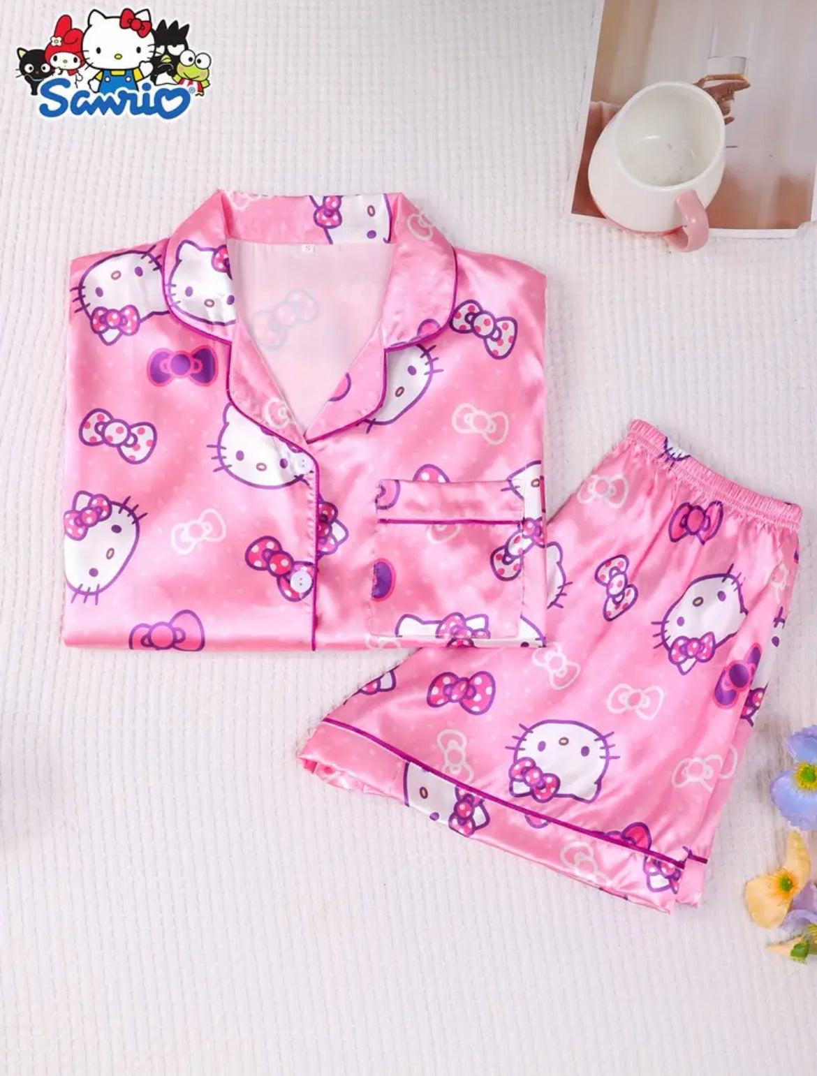 Pijama Kitty pink no tiene talla