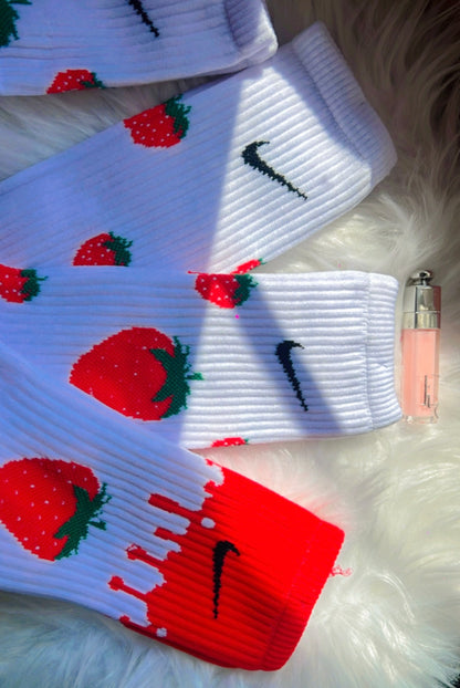 3 pares de calcetines Fresas