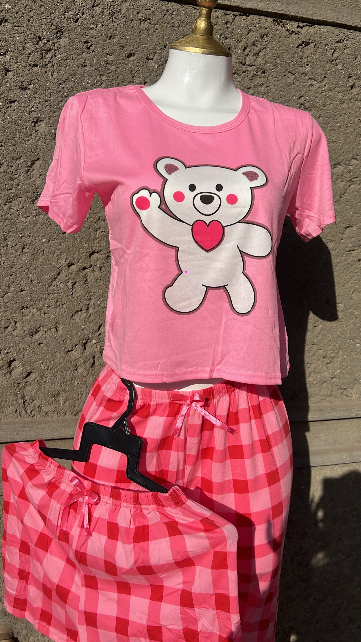 Pijama con Short y pantalón 🌸