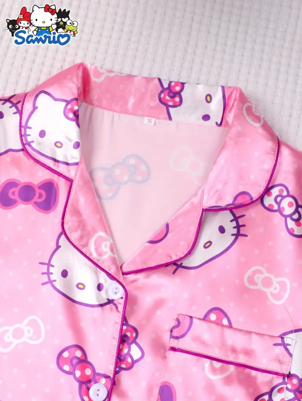Pijama Kitty pink no tiene talla