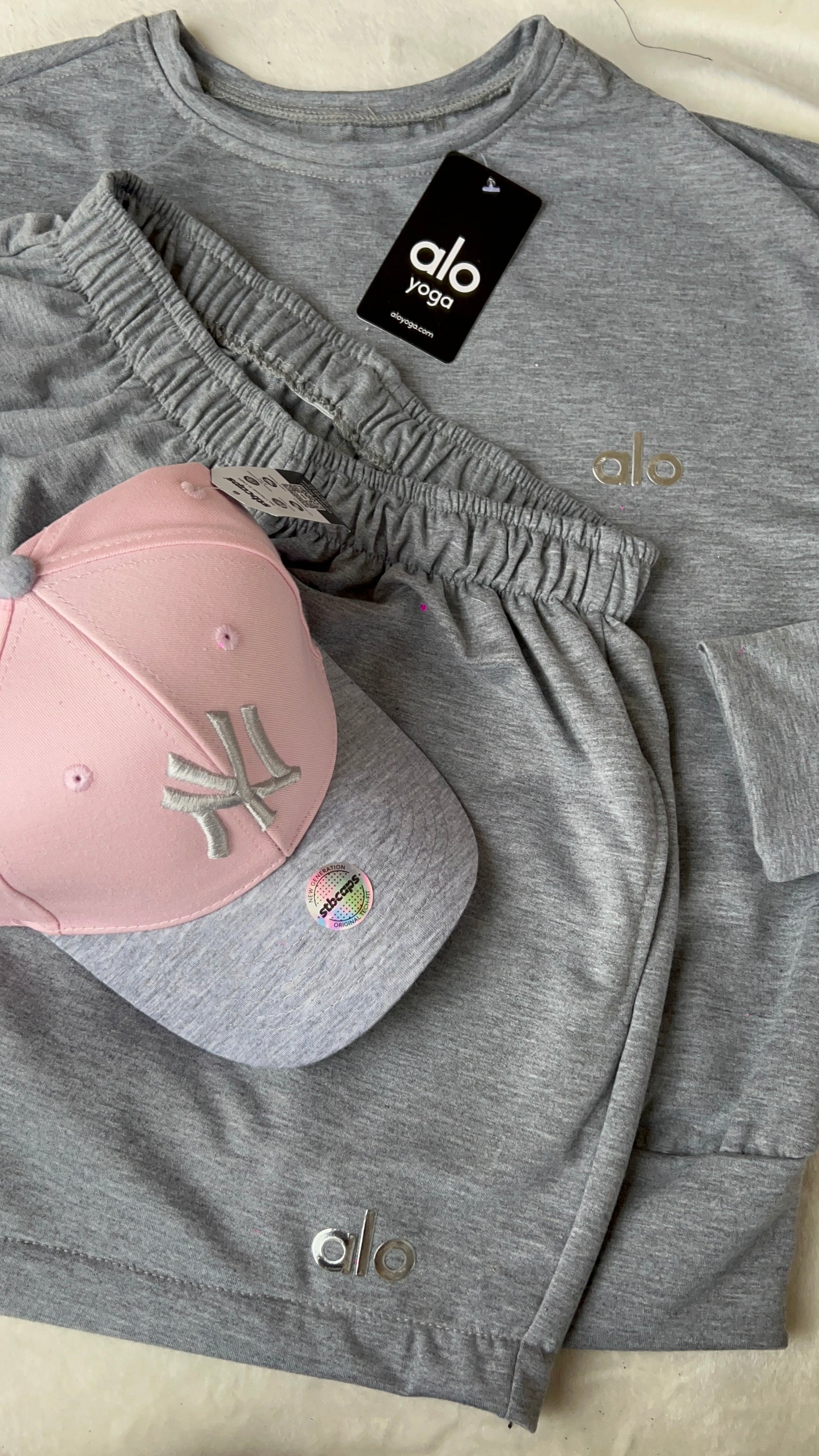 Conjunto Alo 2 piezas (sudadera y short)