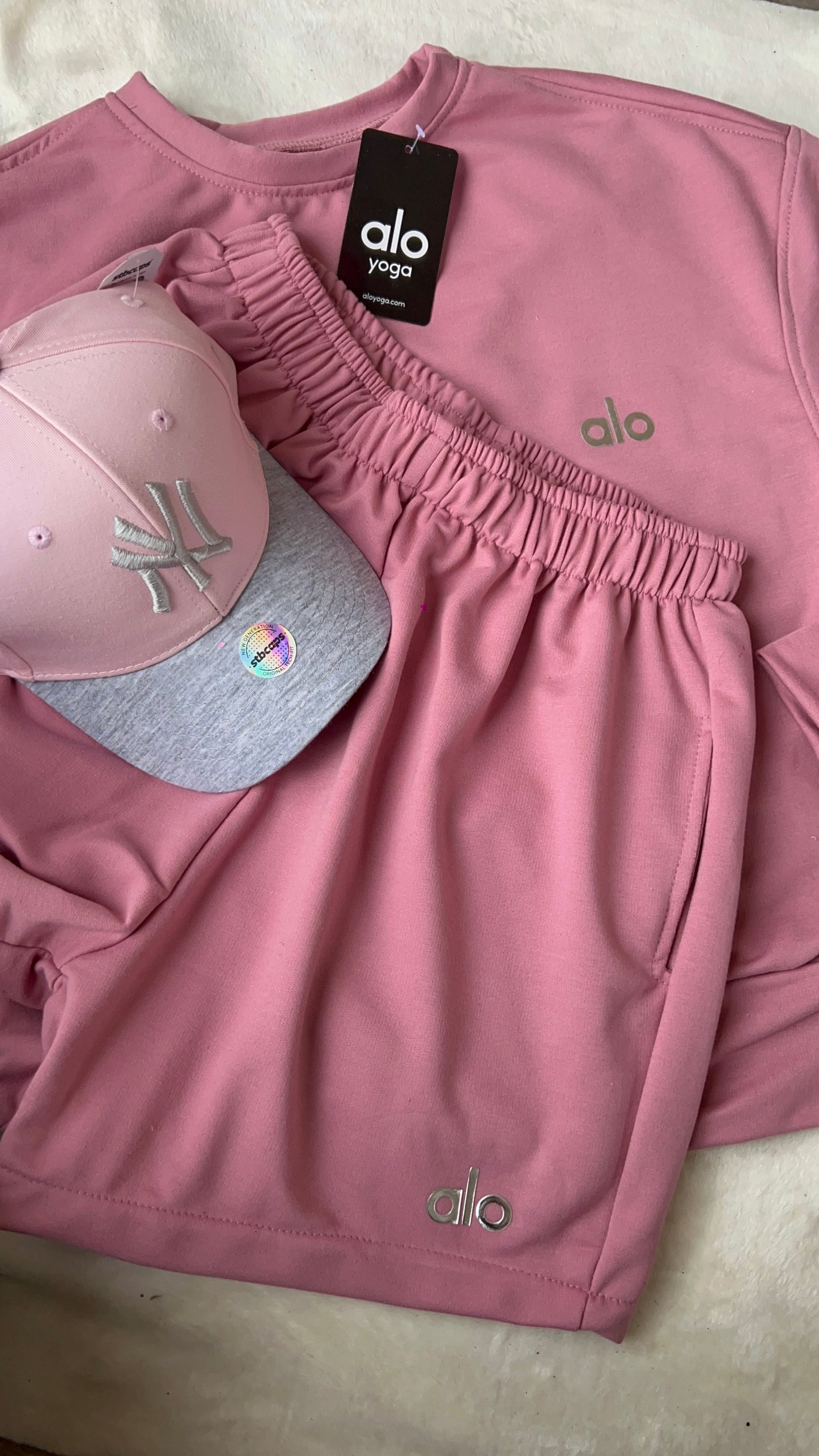 Conjunto Alo 2 piezas (sudadera y short)