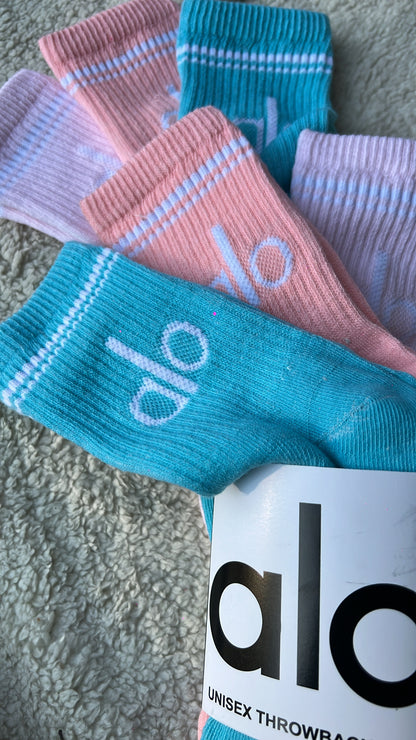 3 pares de calcetines Alo verde ✨