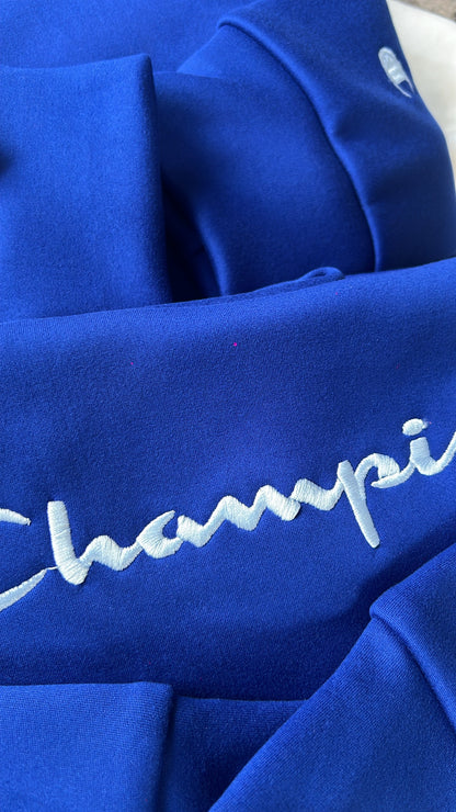 Sudadera Champion Azul Rey  💙