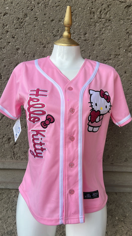 Casaca Béisbol Kitty 🌸⚾️