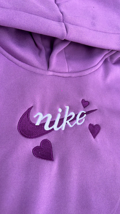 Sudadera Nike Corazon morada 💜