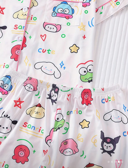 Pijama Cute blanca