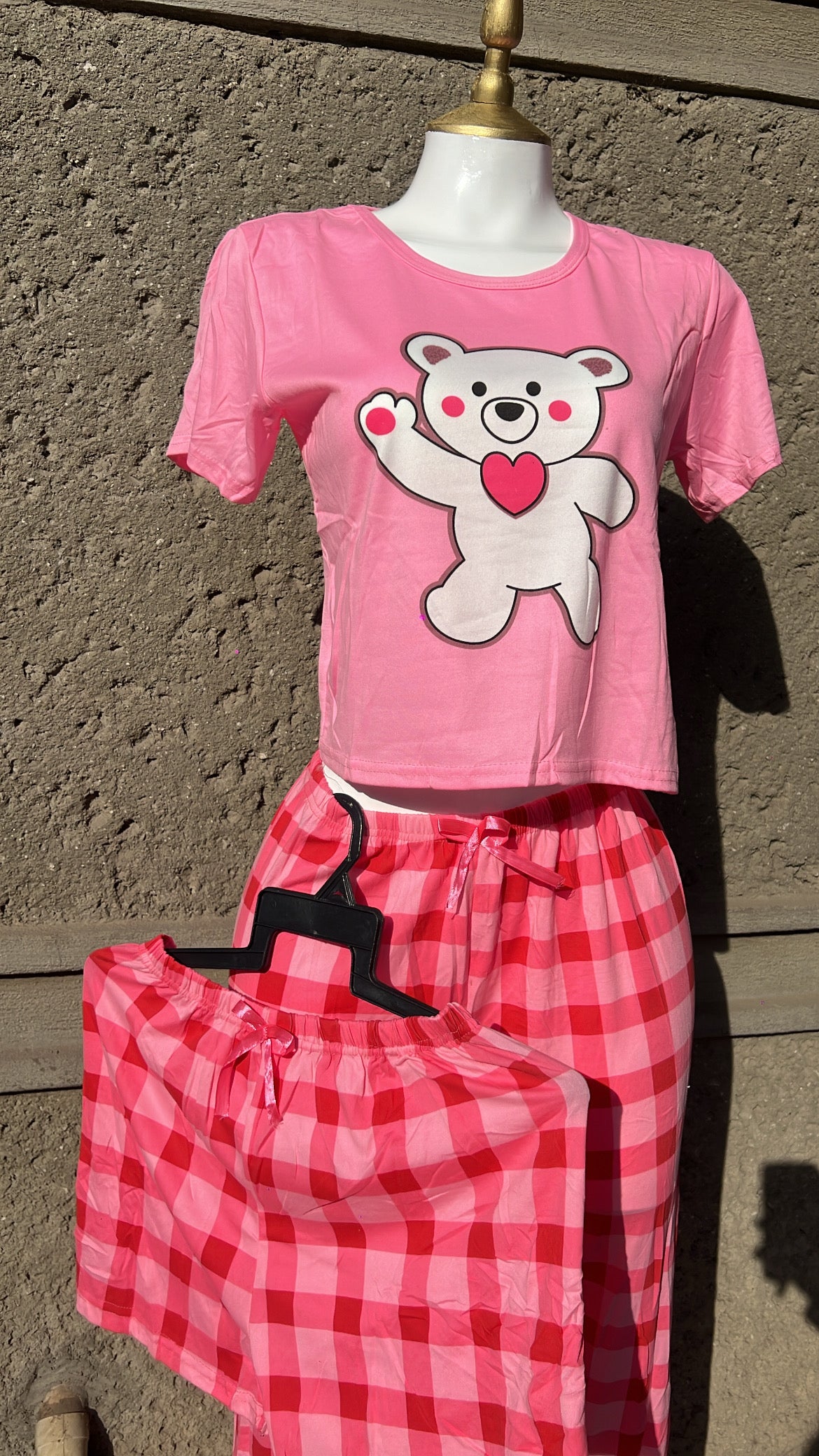 Pijama con Short y pantalón 🌸