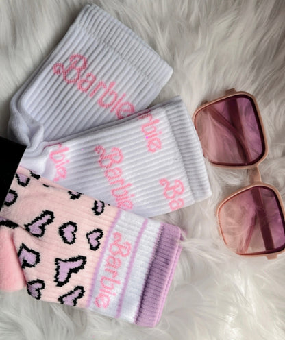 3 pares de calcetines Barbie