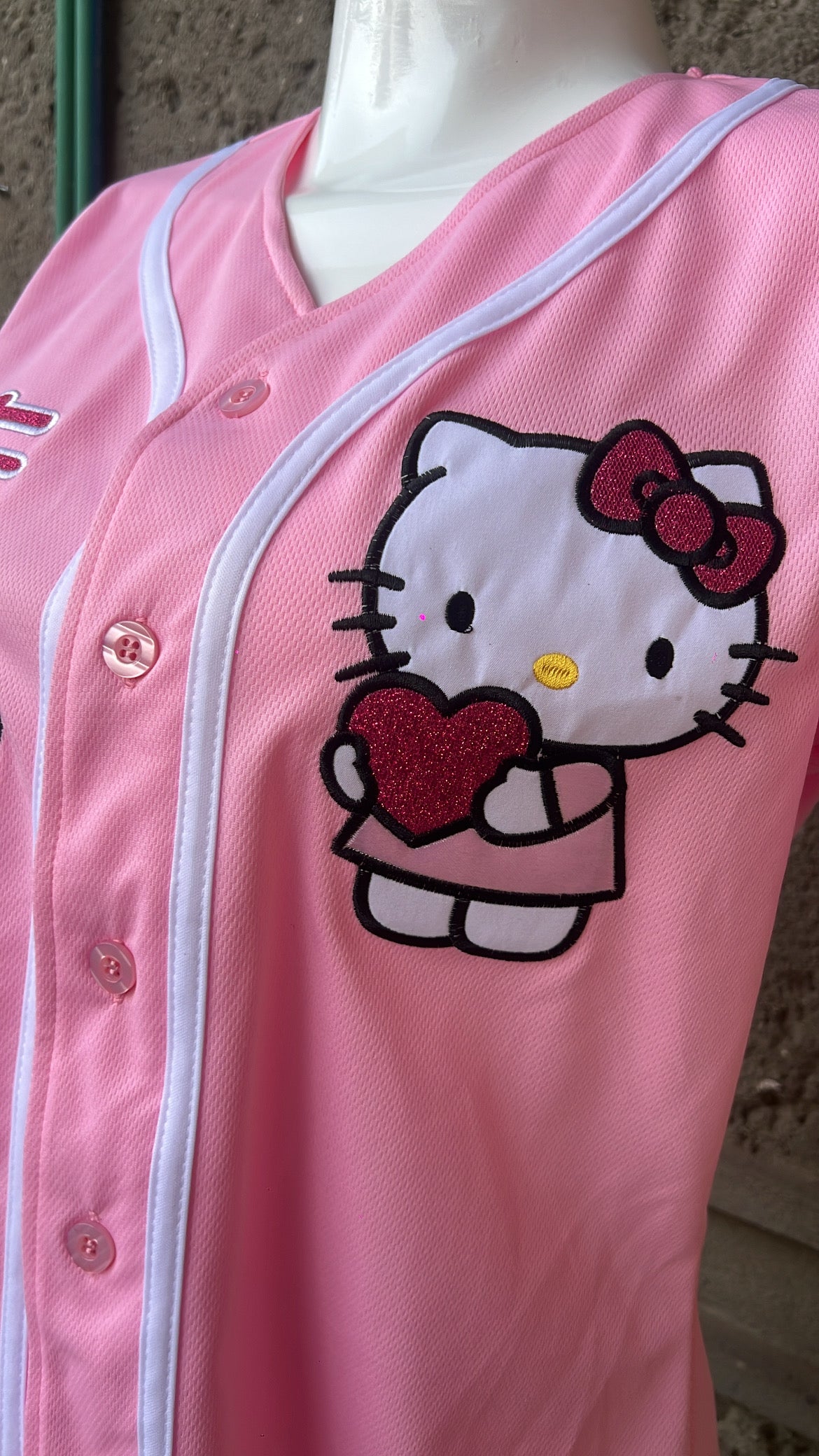 Casaca Béisbol Kitty 🌸⚾️