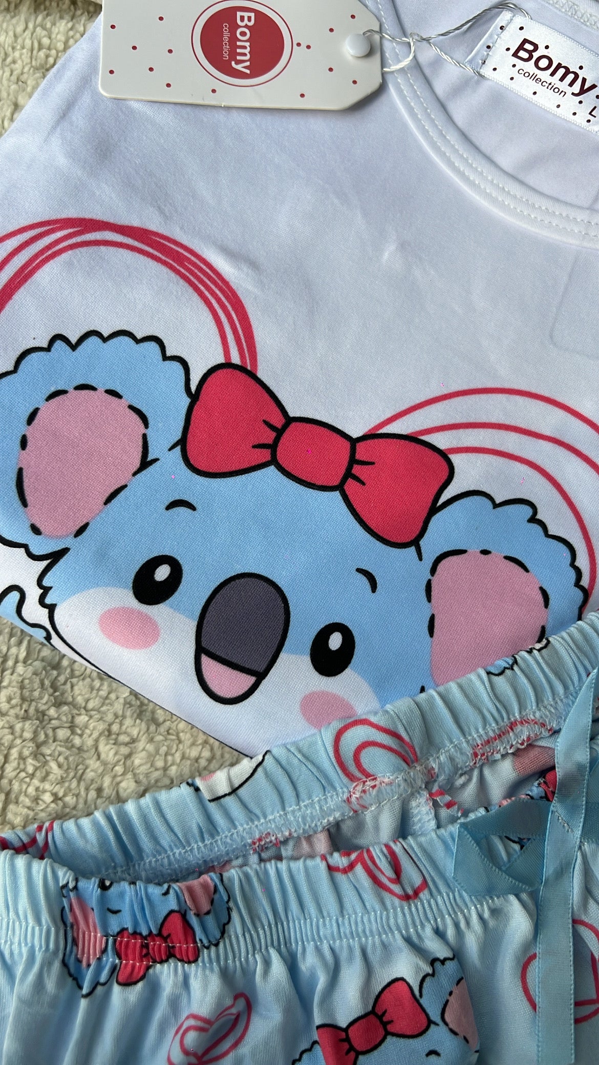 Pijama con Short y pantalón 🌸