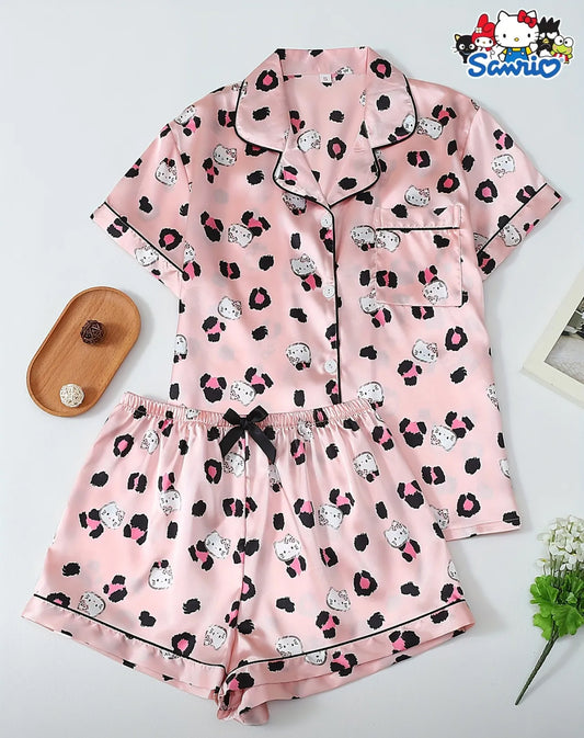 Pijama Kitty print