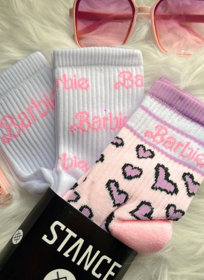 3 pares de calcetines Barbie