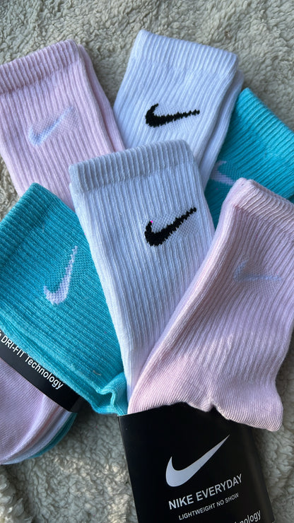 3 pares de calcetines Nike verde ✨