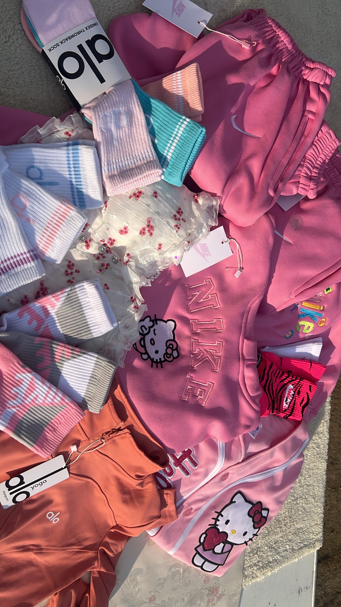 Lote Nike KITTY pink +14 piezas +ENVIO GRATIS