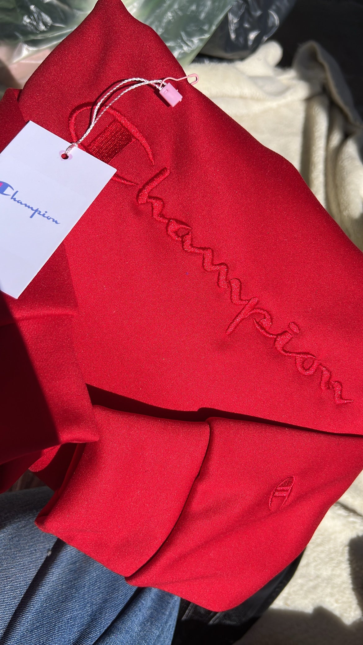 Sudadera Champion Roja