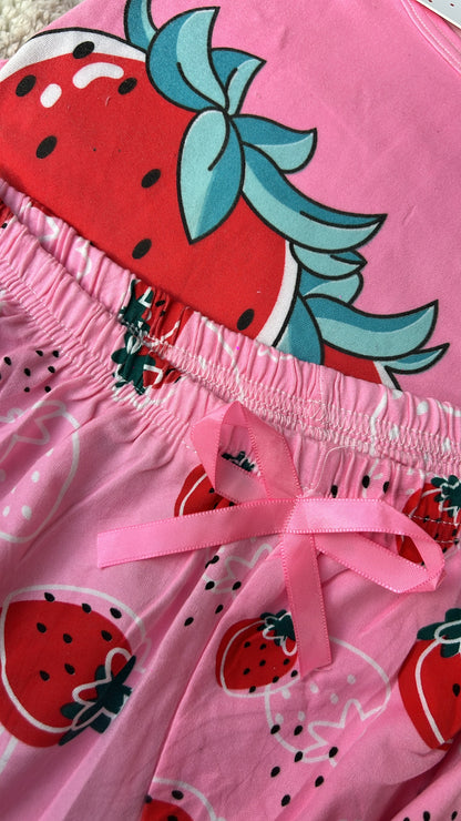Pijama con Short y pantalón 🌸